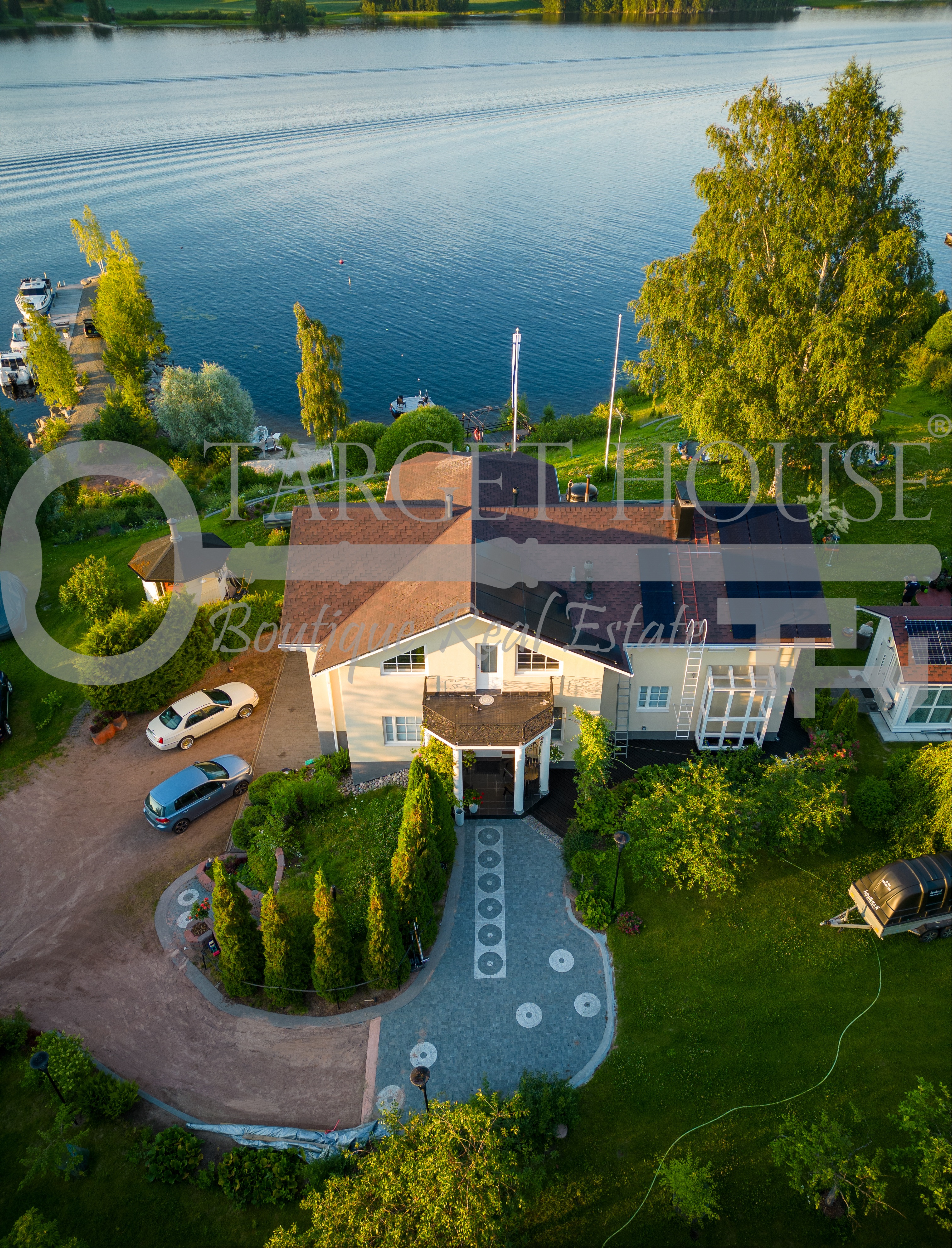 Villa sul lago Päijänne in Finlandia