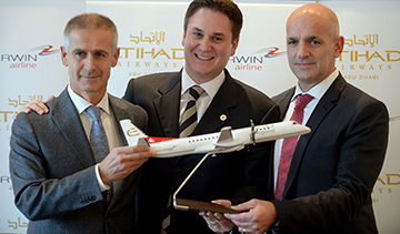 Arabi investono: Etihad compra il 33% di Darwin Airlane