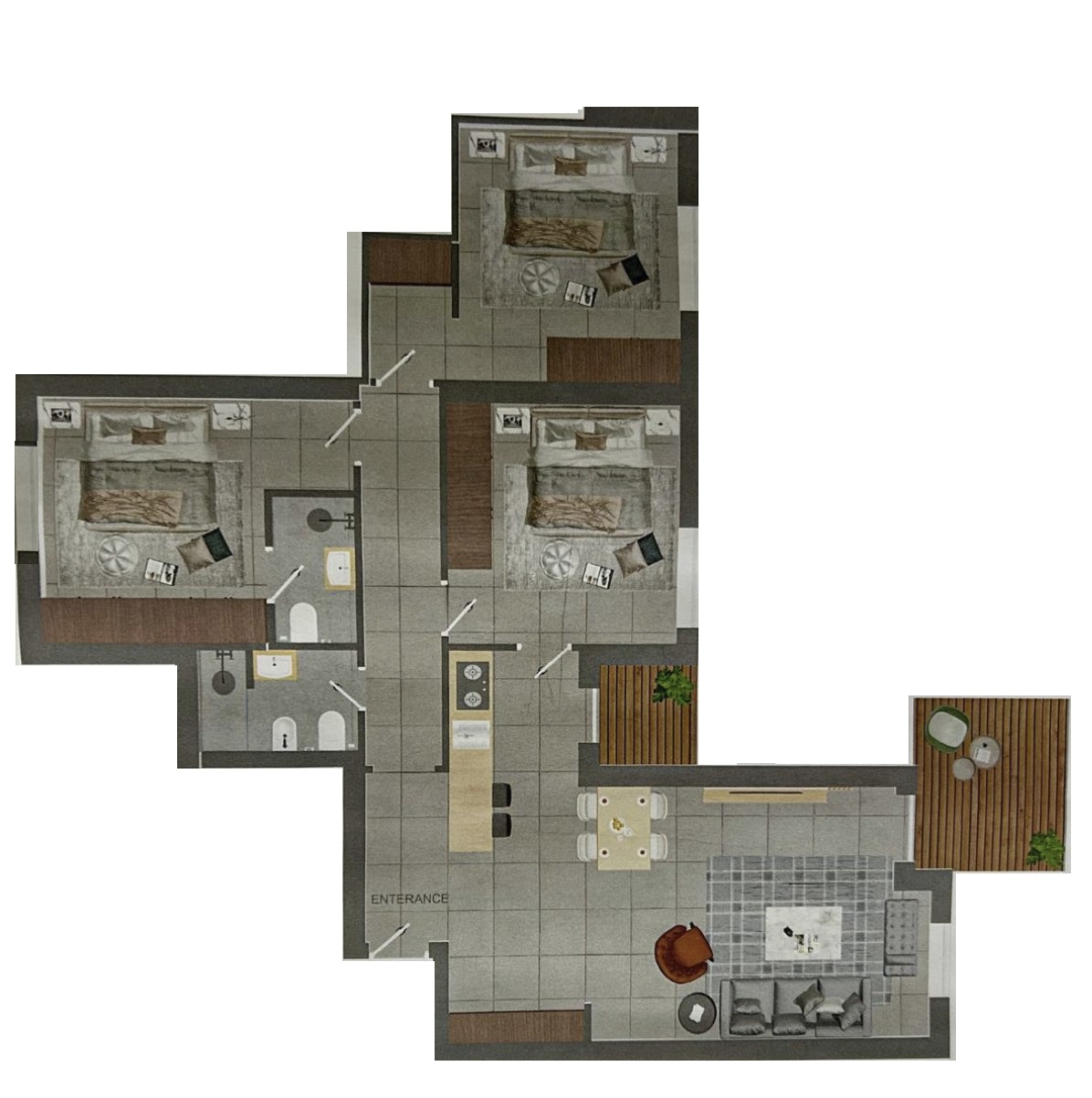 Quadrilocale ristrutturato Como