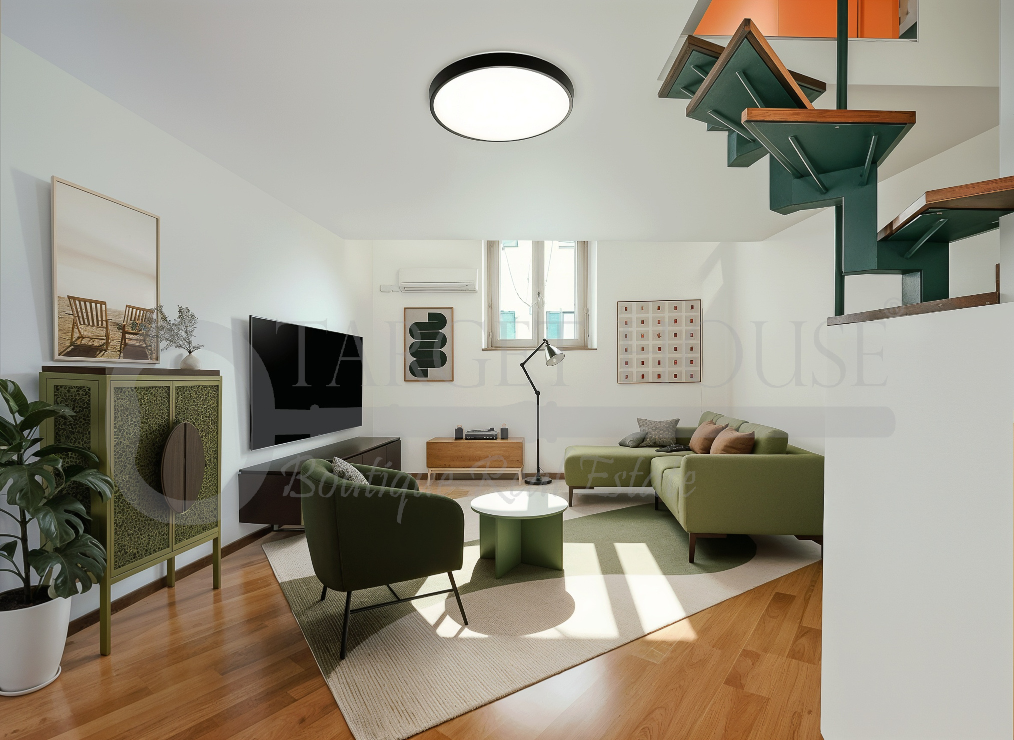 Charme con terrazzo a Milano