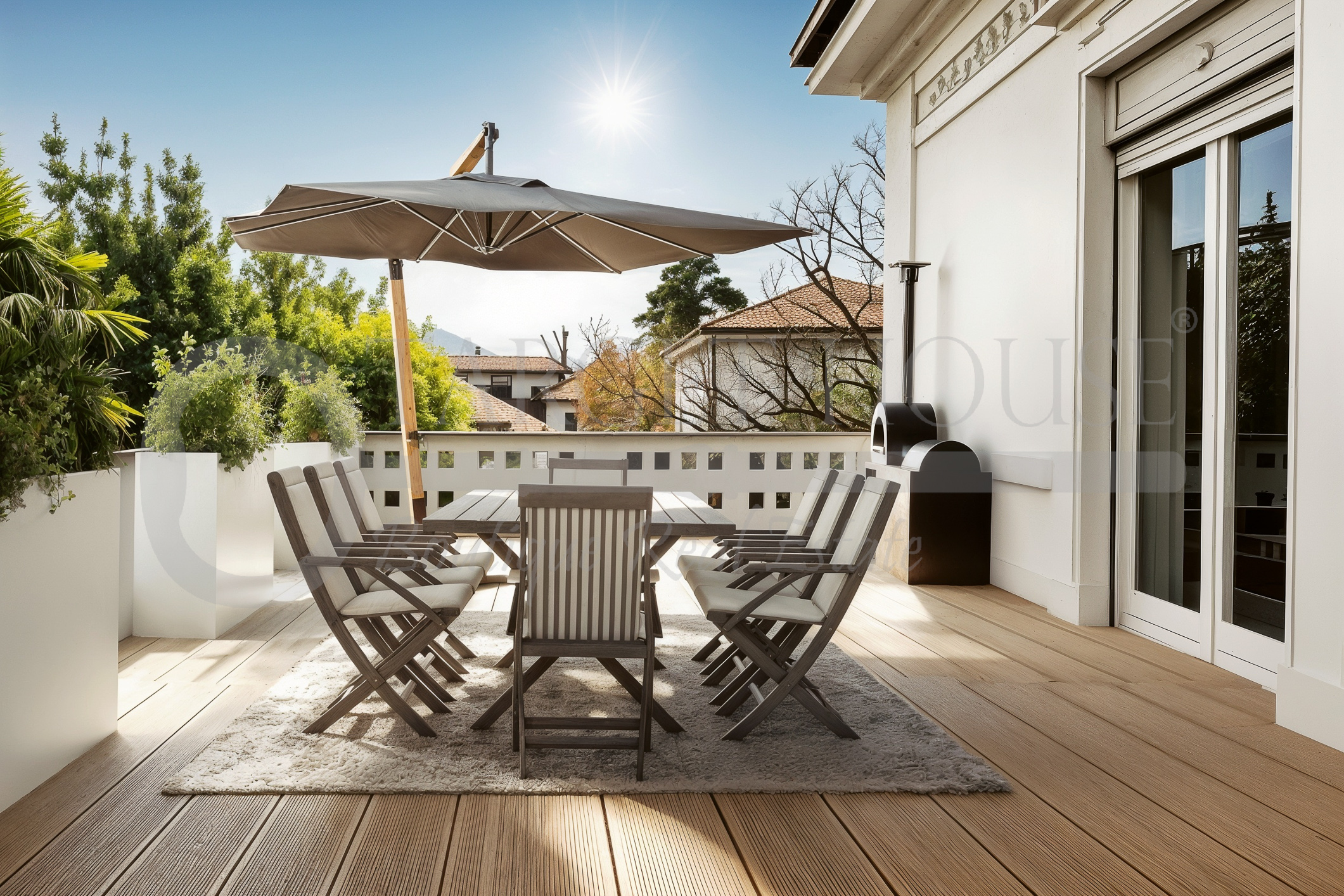 Villa liberty nella città di Como